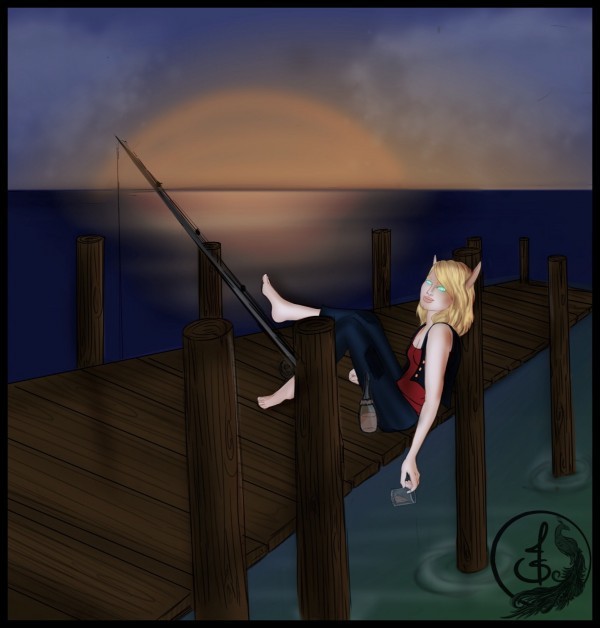 Drinking on the Docks