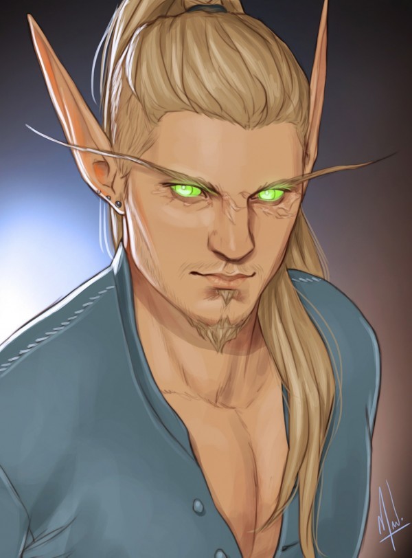 Portrait by Merwild