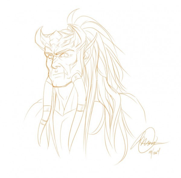 Portrait by El-Aatmik