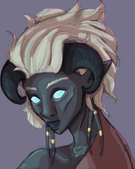 Portrait by Vhisarys