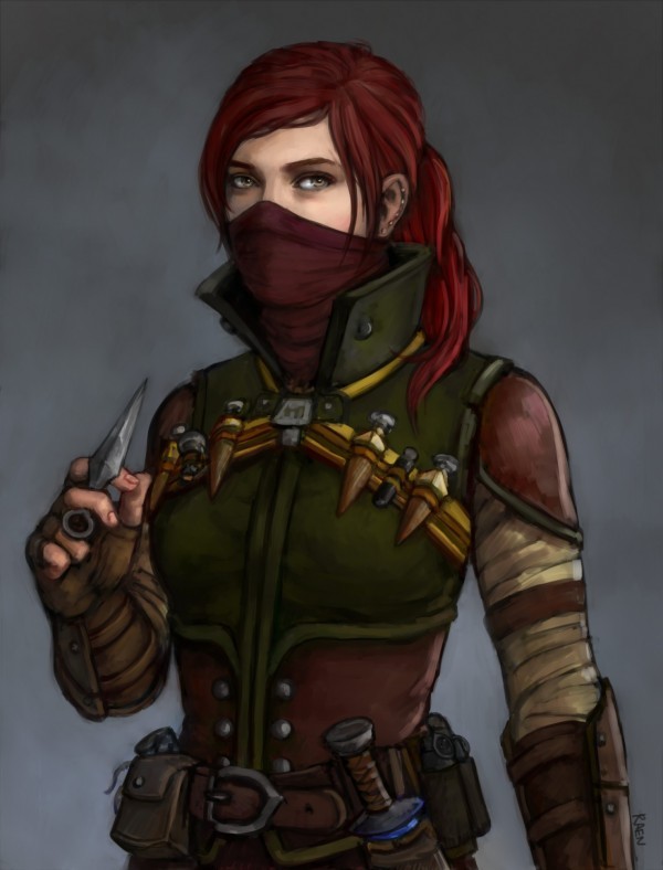 Portrait by Raen