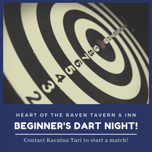 Darts for Beginners Night @ HotR